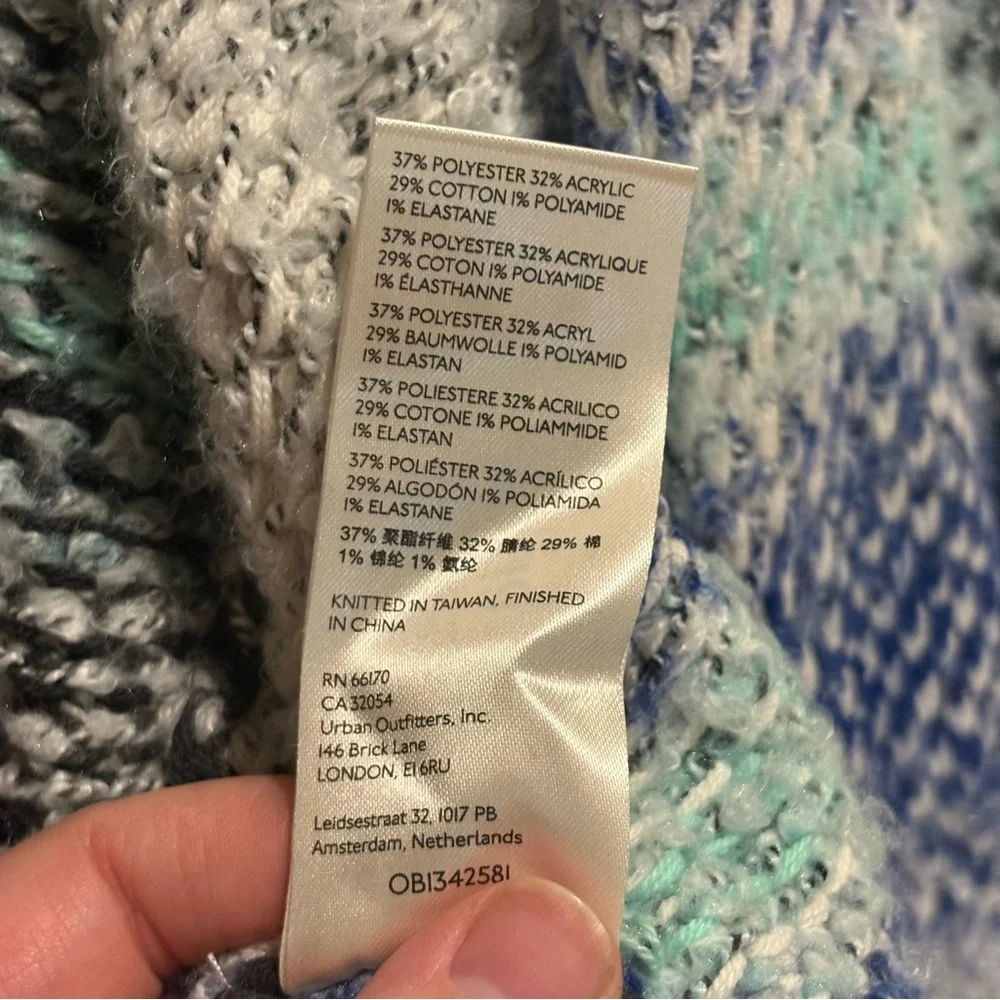 Free People Daydreamer Cardigan Sparkling Seas Size XS Extra Small - Picture 11 of 12